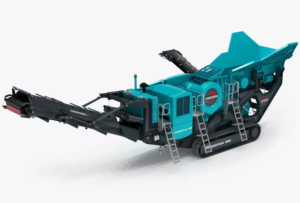 Jaw Crusher Powerscreen PREMIERTRAK 600 3D model