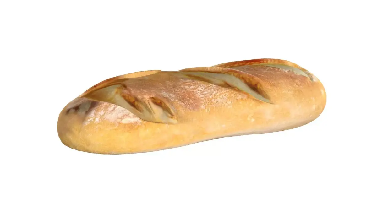 Bread 3  Low-poly 3D model