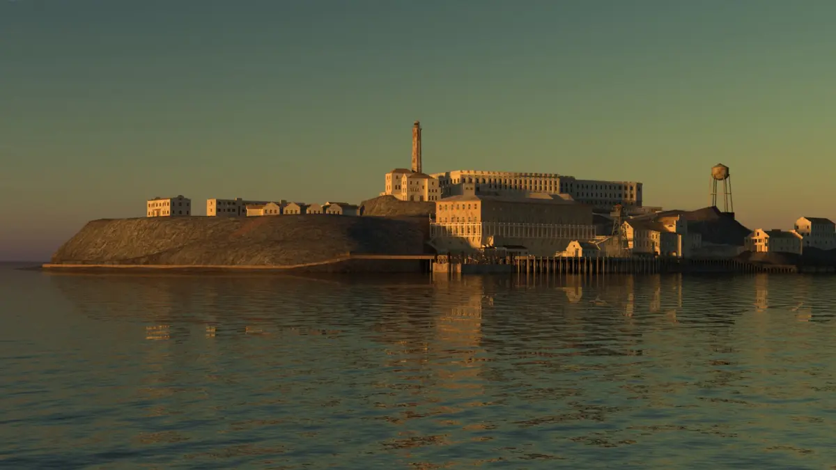 Alcatraz Island 3D model
