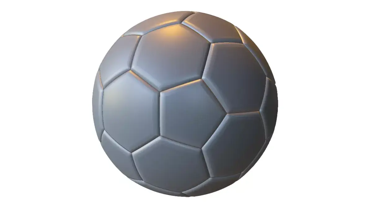 Classic Soccer Ball Low-poly 3D model purchase