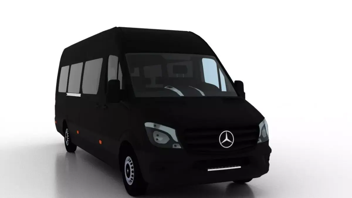 Mercedes Benz Sprinter L4H2 2015 Passenger EU 3D model