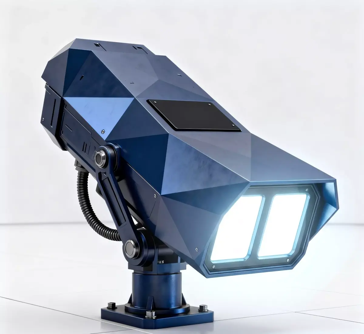 Realistic Sci-Fi Searchlight 3D Model Low-poly 3D model