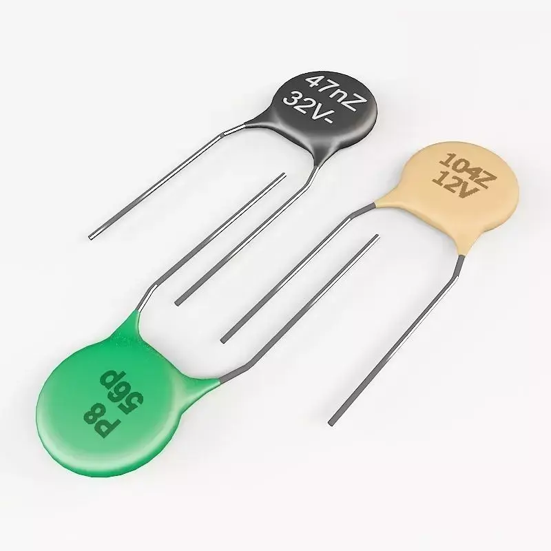 ceramic capacitor Low-poly 3D model