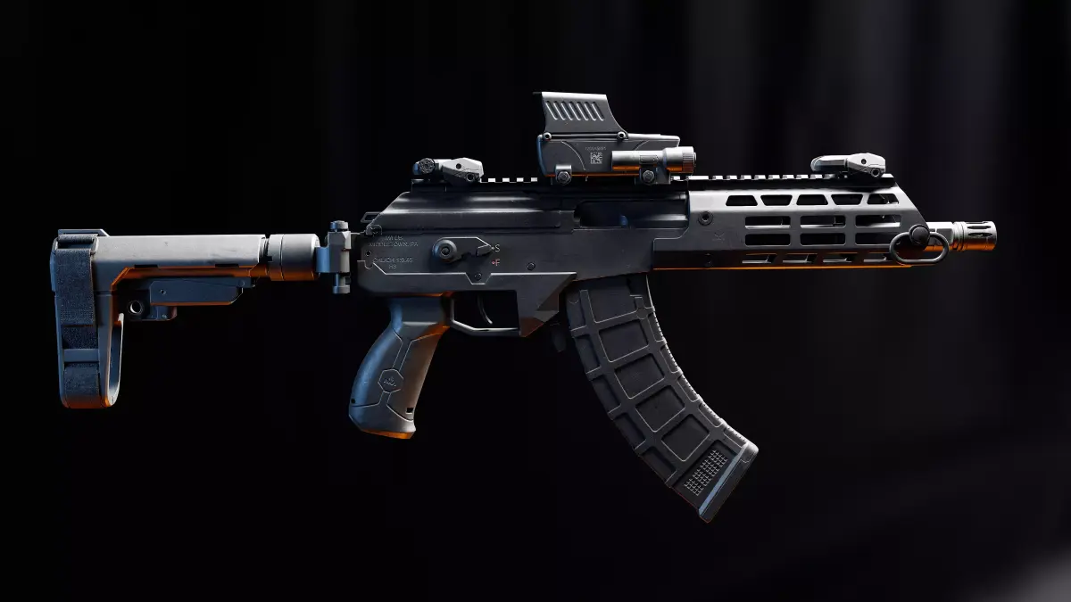 IWI Galil ace gen2 Low-poly 3D model