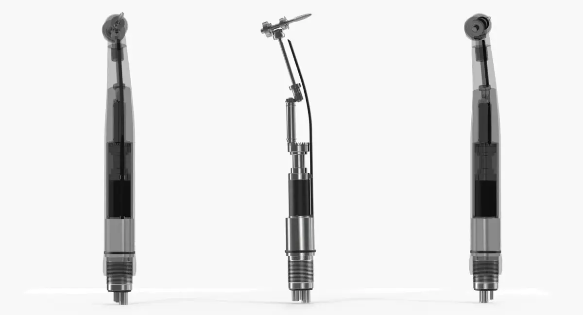 Internal Structure Dental Drill 3D model purchase