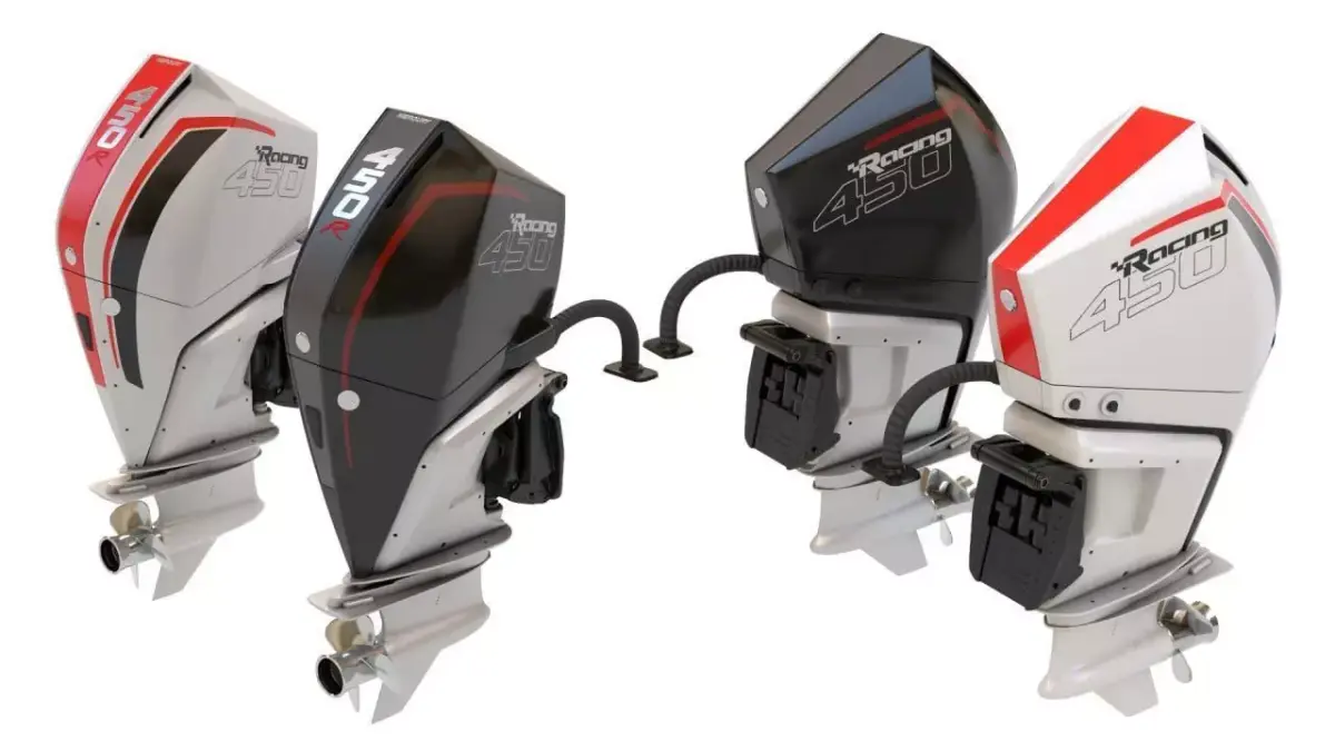Outboard Motor 450HP 3D model