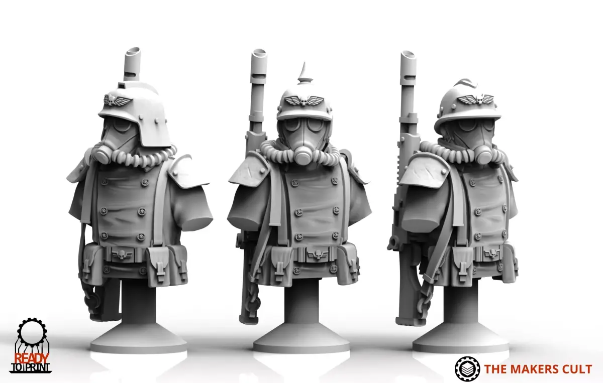 Valour Korps - Bust 3D print model