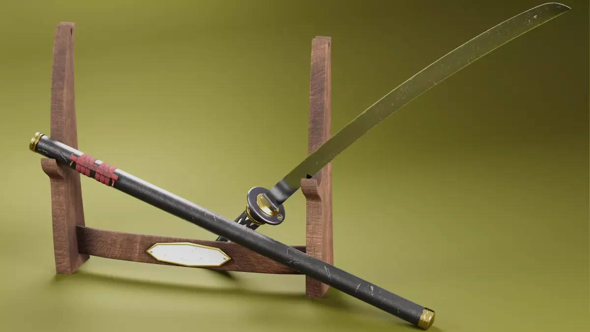 Katana Sword 3D model shop