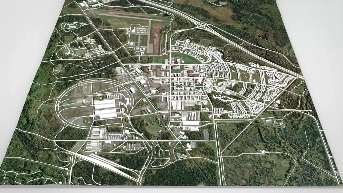 Joint Base Elmendorf Richardson Anchorage Alaska United States 3D model