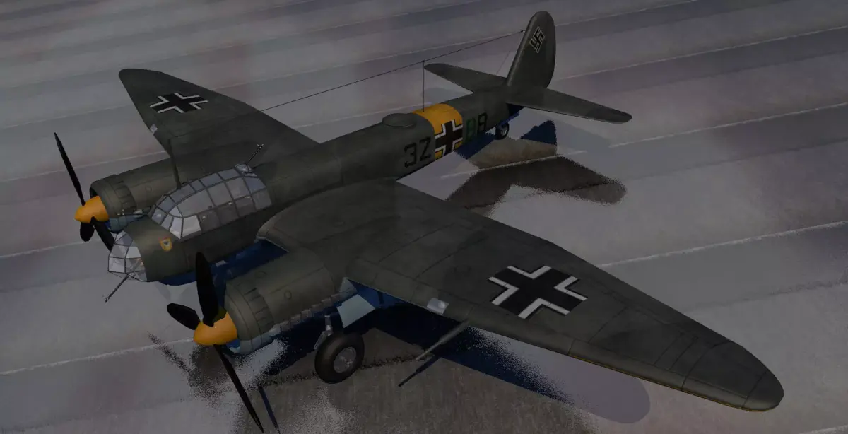 Junkers Ju-88 A-4 3D model