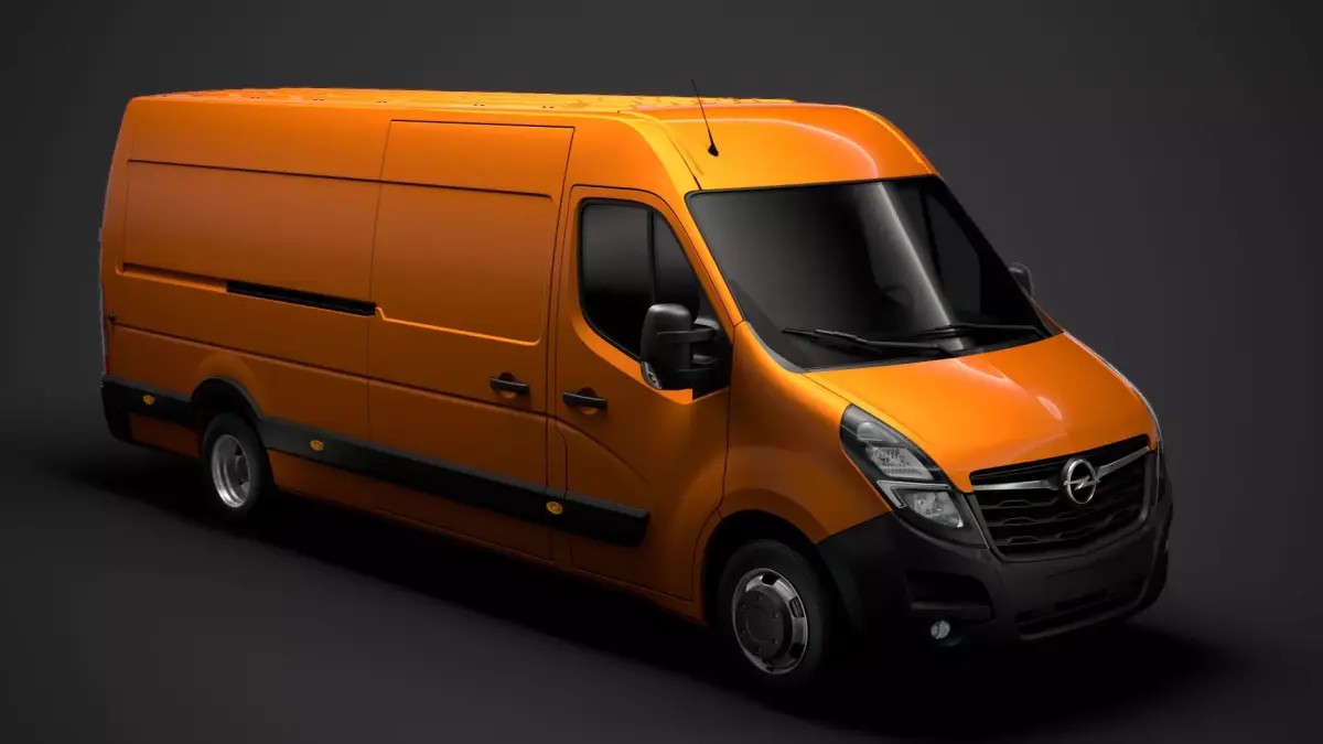 Opel Movano L4H2 Van 2020 3D model
