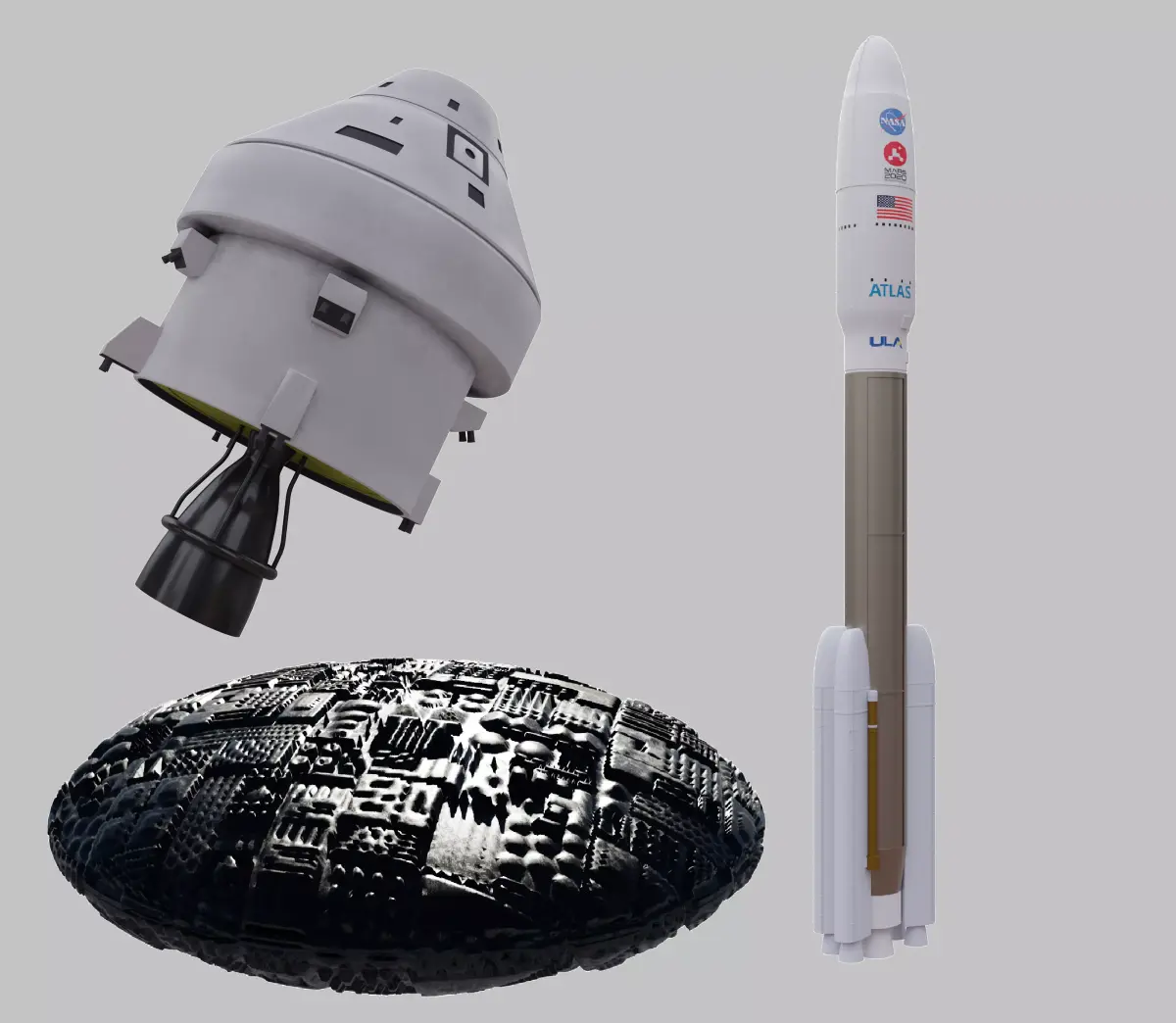 Space Vehicle 3D Model Pack