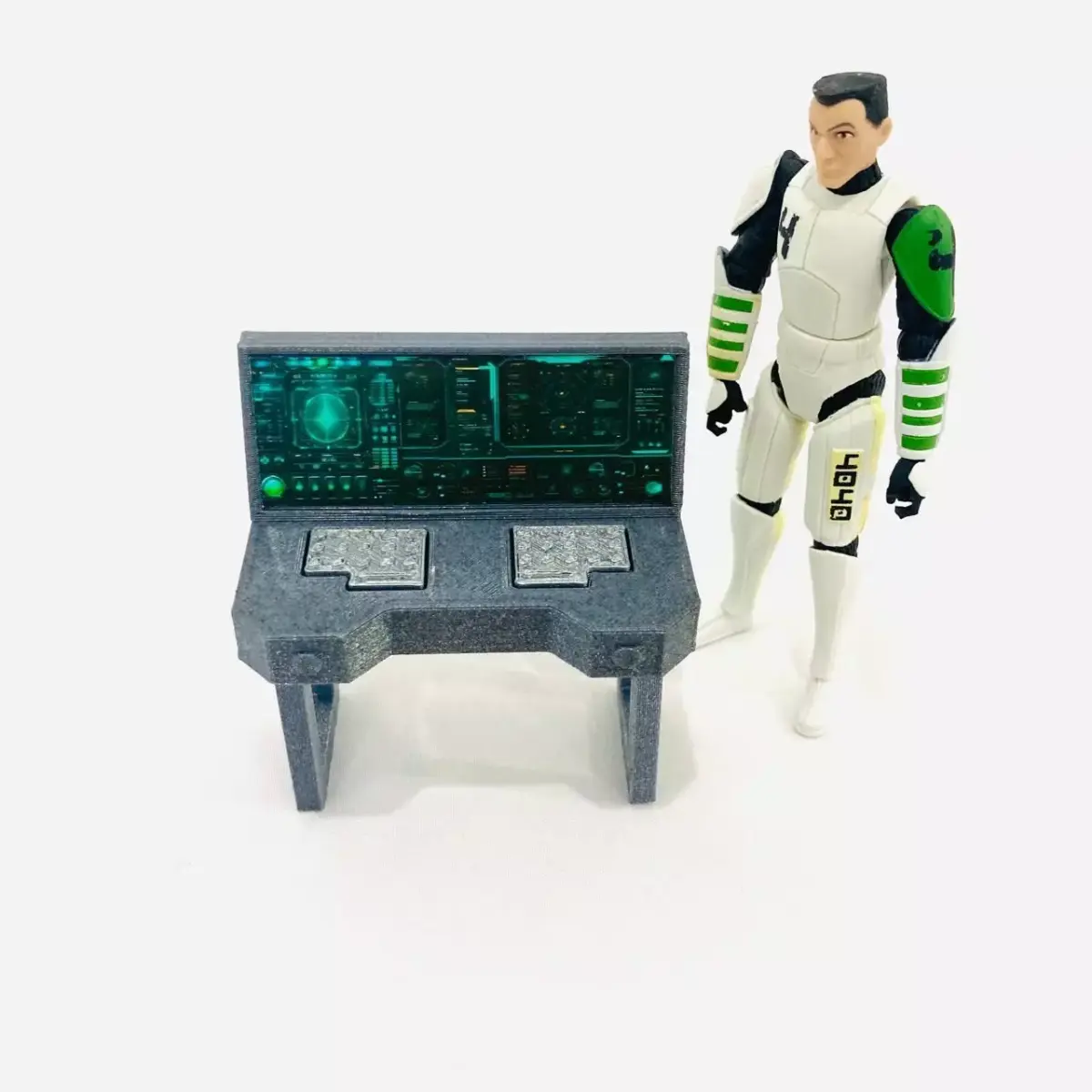 Sci Fi Computer Console 3D print model