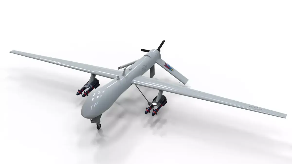 US DRONE 3D model