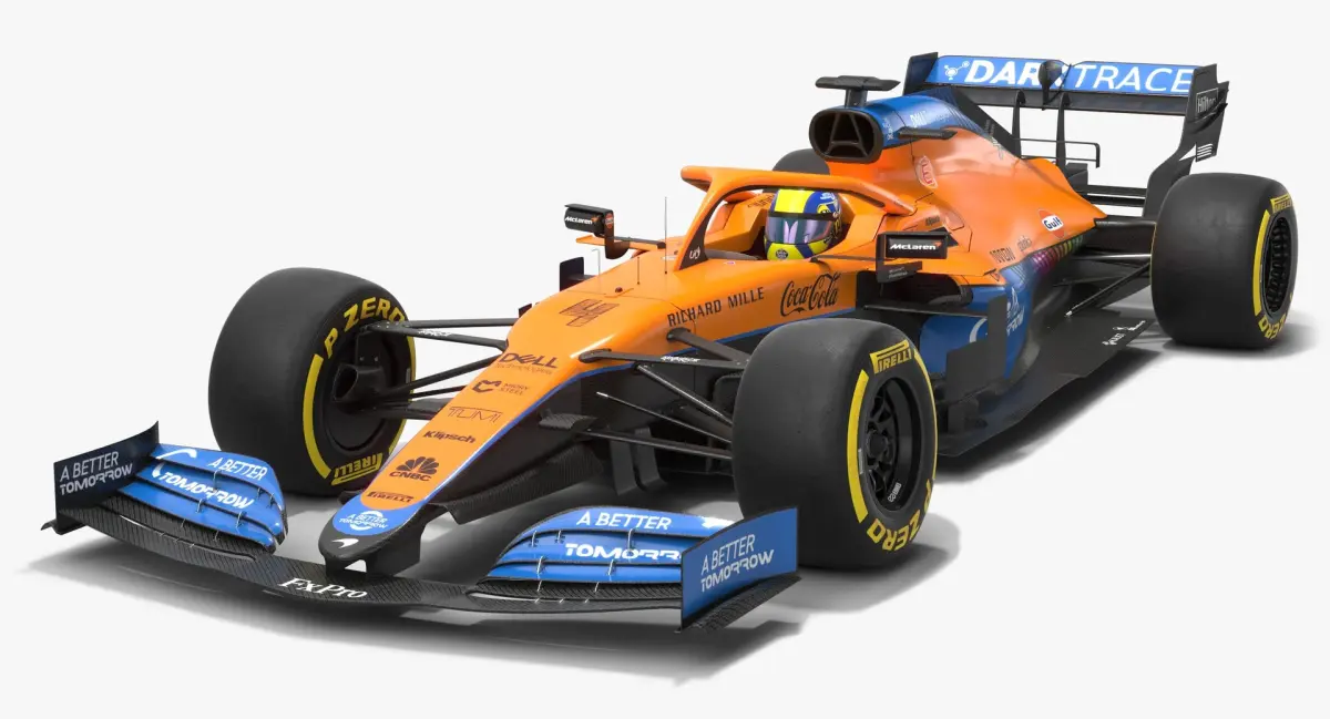 McLaren F1 2021 MCL35M Formula 1 3D model