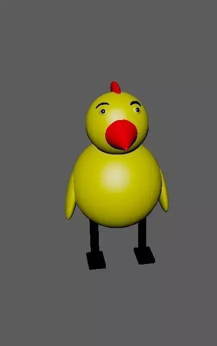 Chick chicken 3D model
