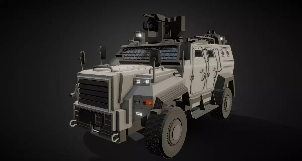 Humvee Military 3D model