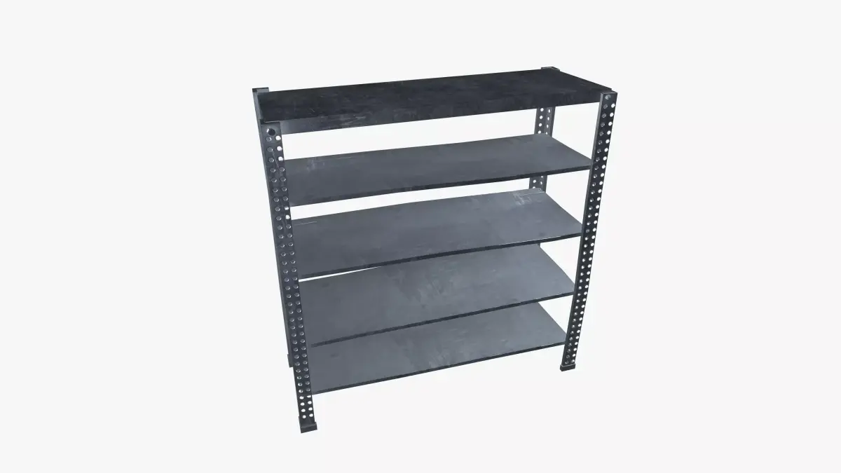 Metal Rack Low-poly 3D model buy
