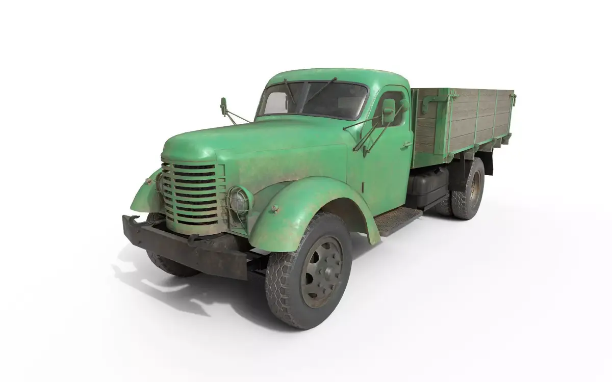 ZiS 150 Low-poly 3D model