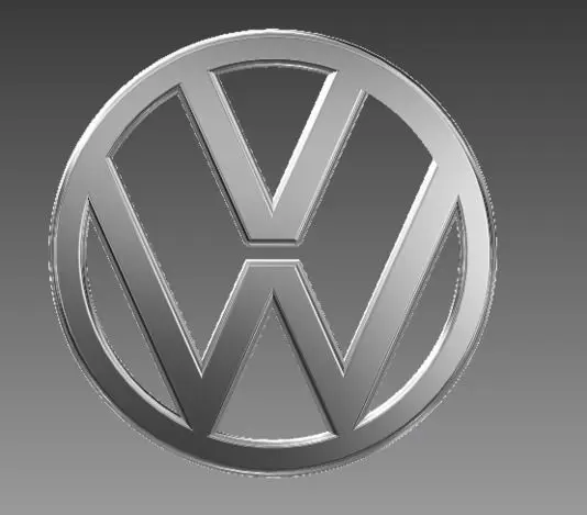 VW symbol Free 3D model