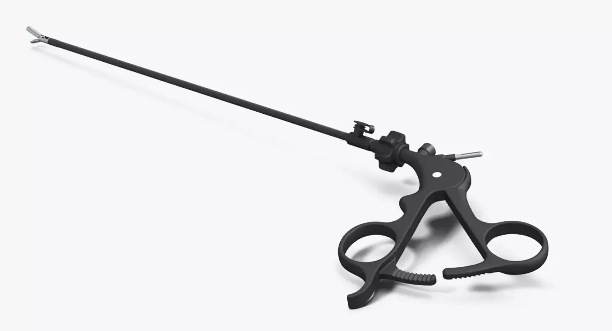 Laparoscopic Grasper Instrument 3D model