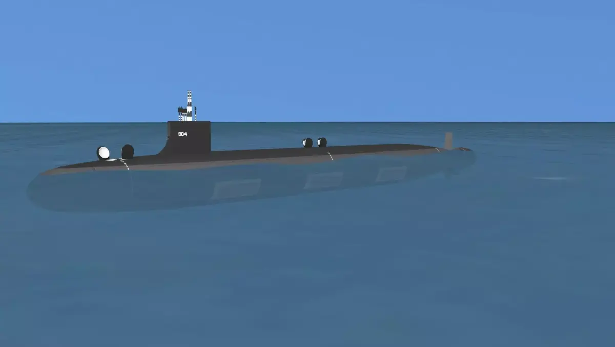 Virginia Class SSGN 804 USS USS Barb 3D model