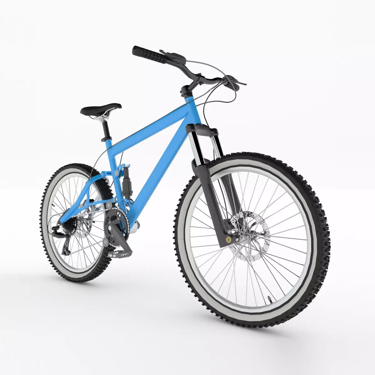 Mountain Bike 4K 3D model