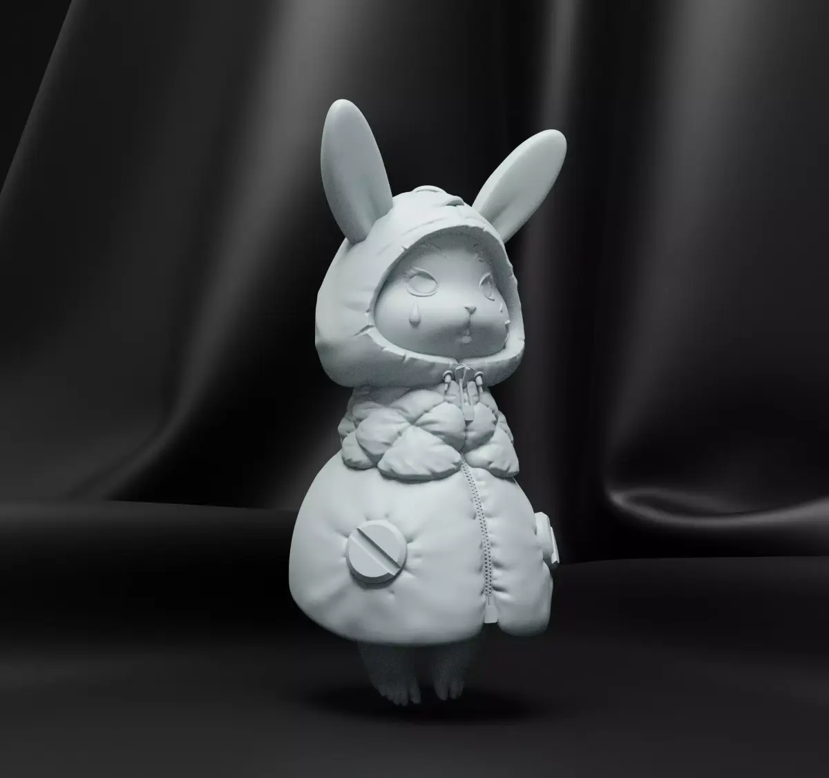 Synduality Noir - Toy model to print  Part 01 Free 3D print model