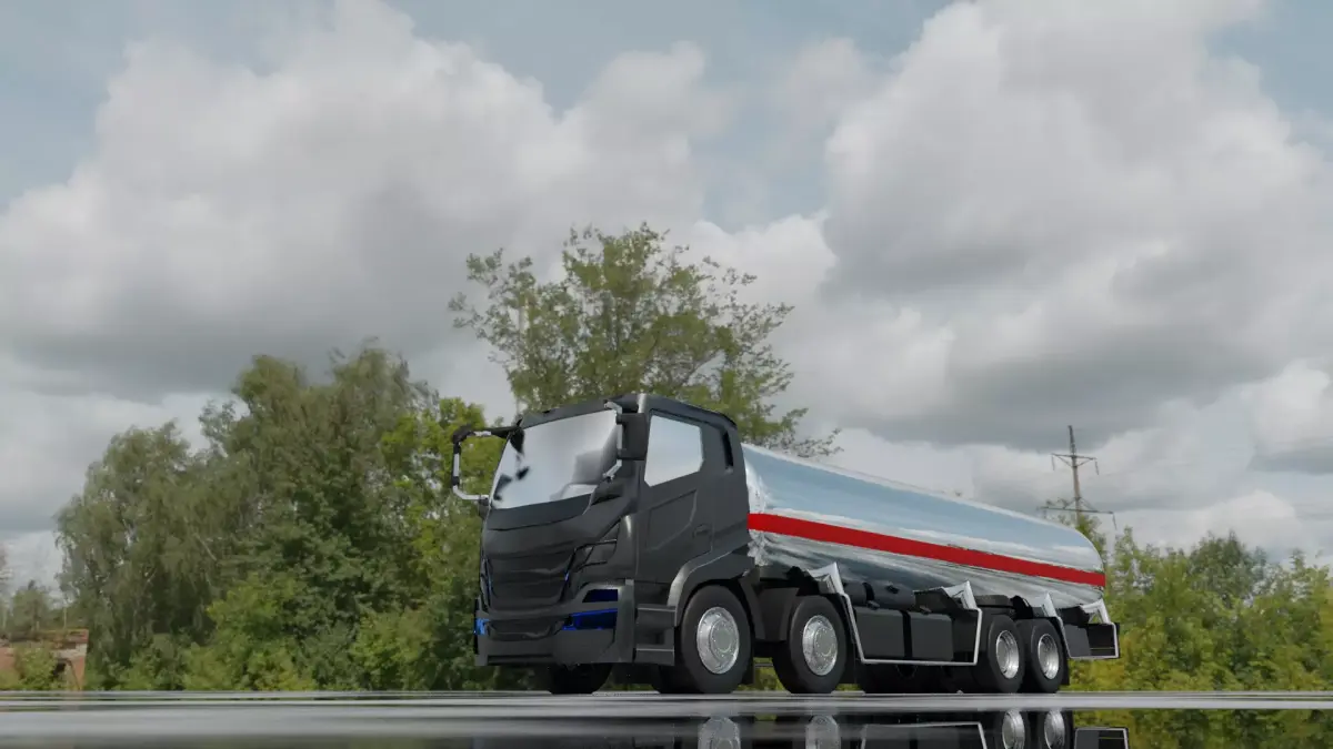Fuel Truck 3D model