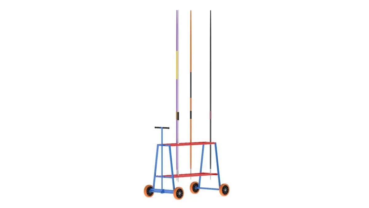 Athletics Javelin Trolley 3D model