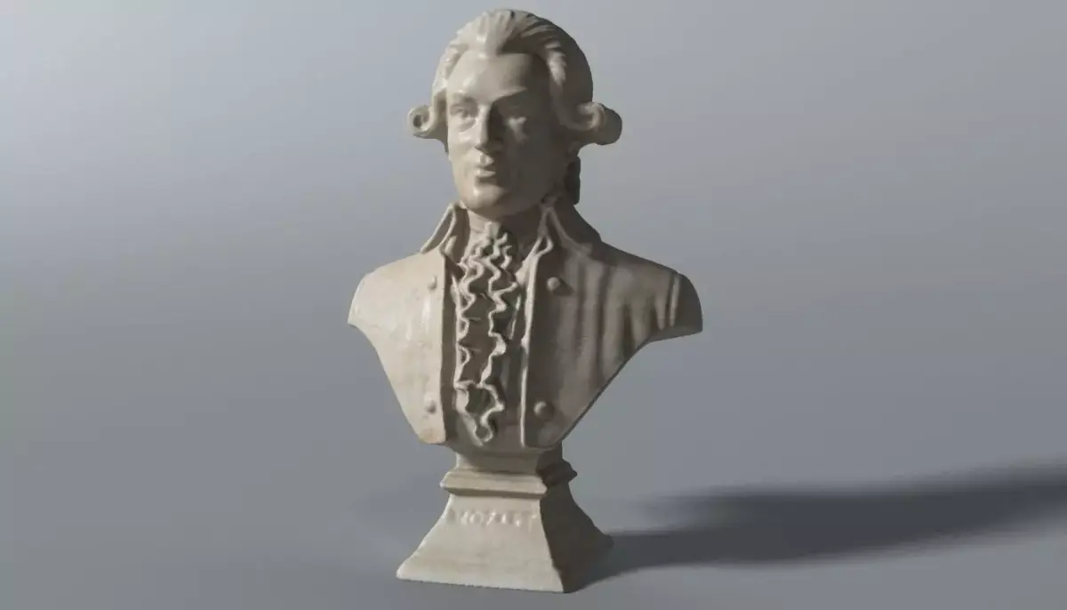 Mozart Bust 3D model