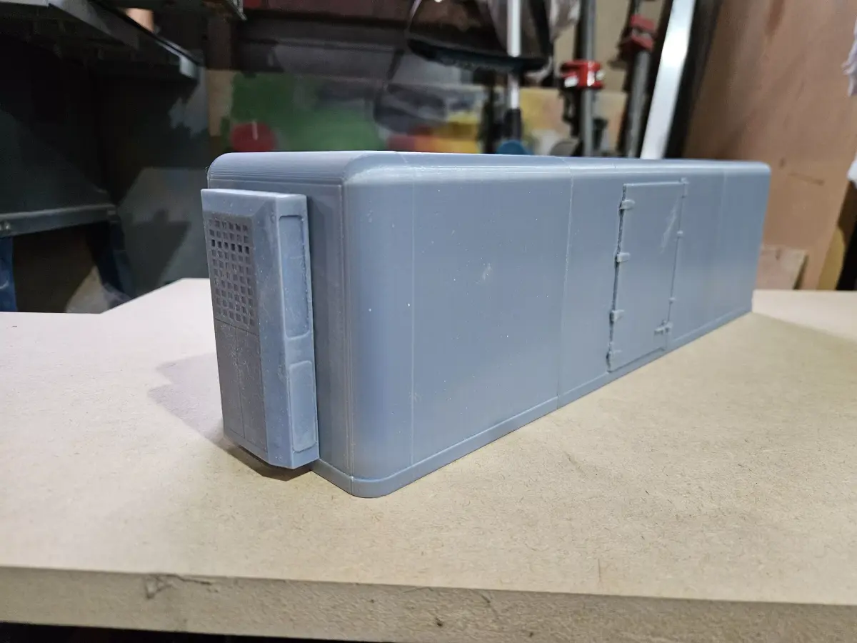 Refrigerated Truck Body 3D print model