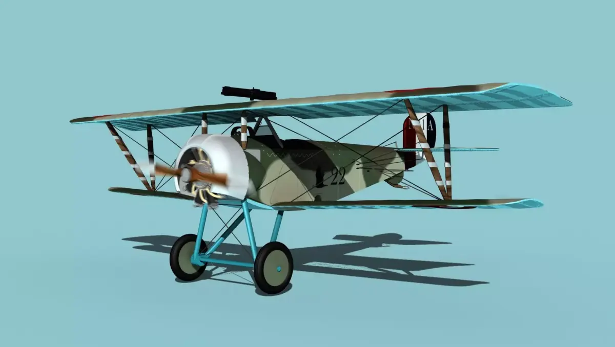 Nieuport 11 VHP V10 3D model