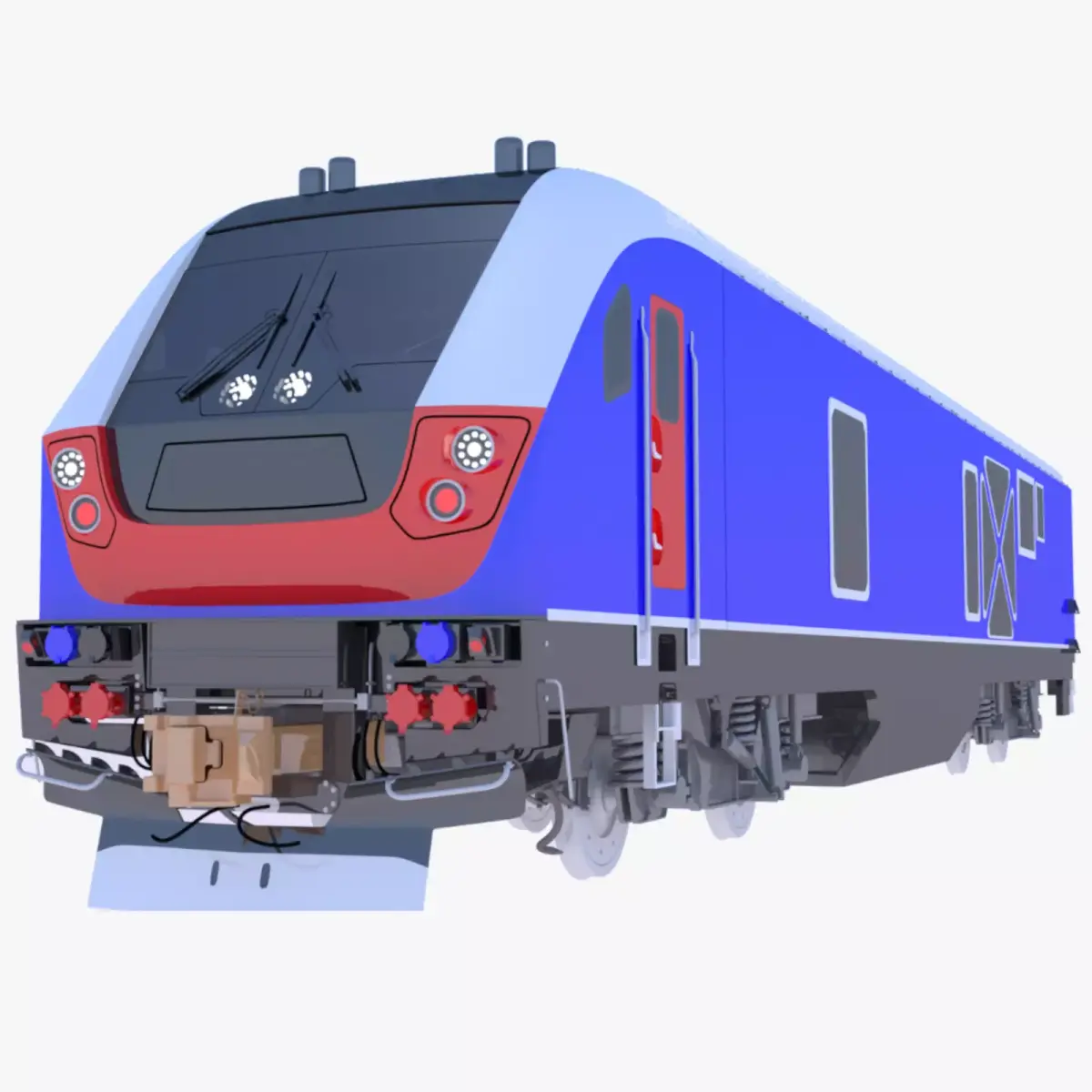 Locomotive Siemens SC-44 2024 3D model