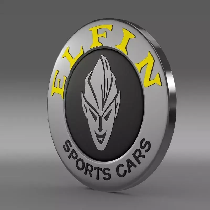 elfin logo 3D model by Sergey