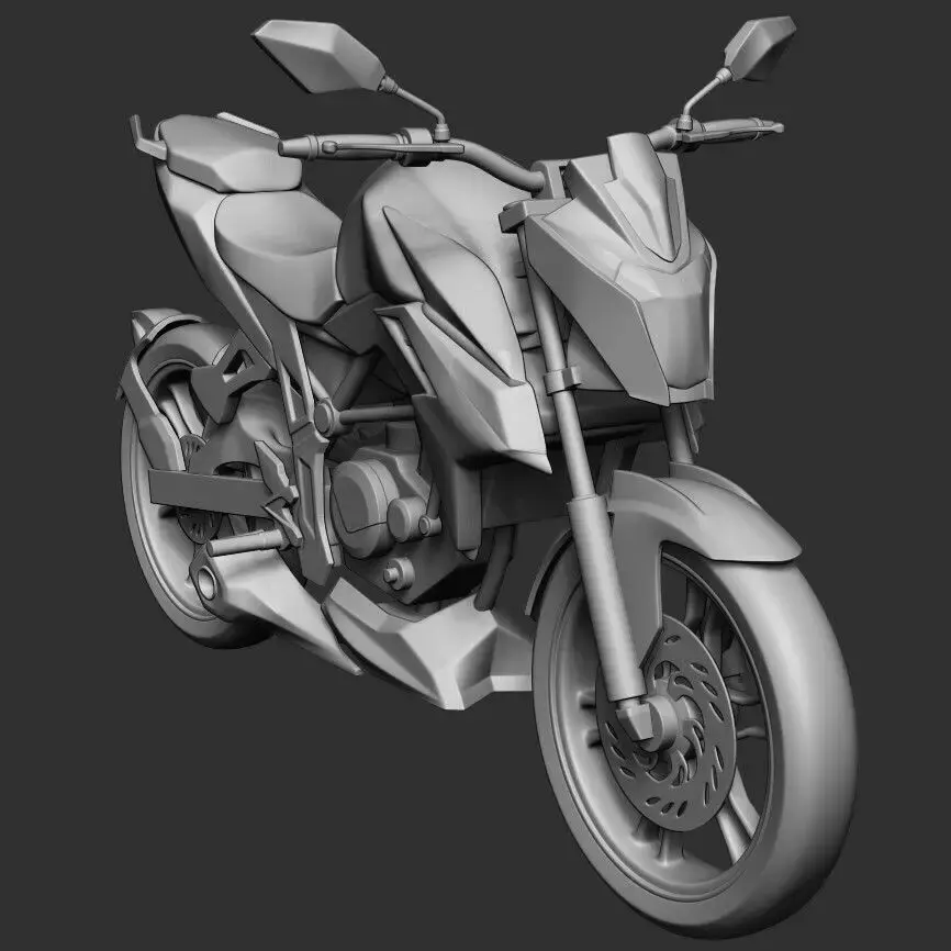 AD Motorcycle - Italika Vort-X 300 3D print model