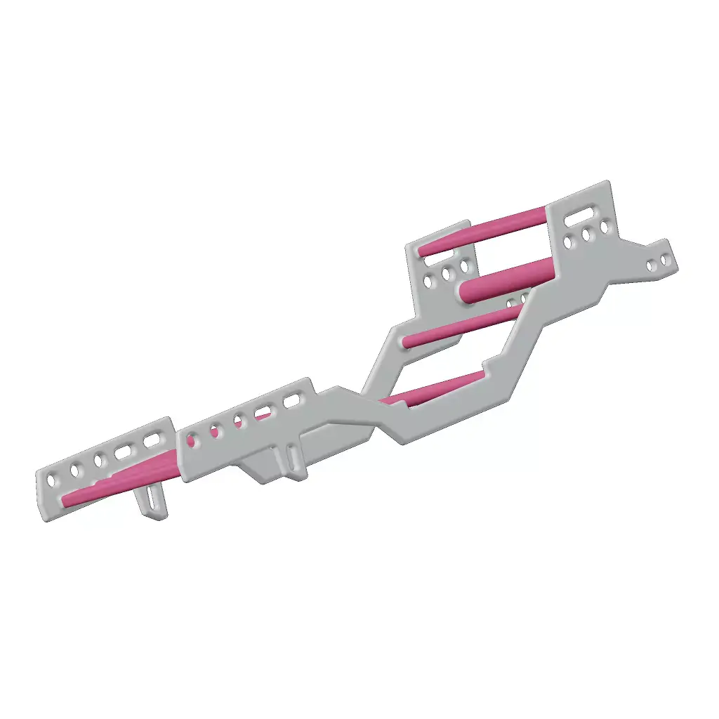 Baby Automotive Chassis Frame Toy 3D model