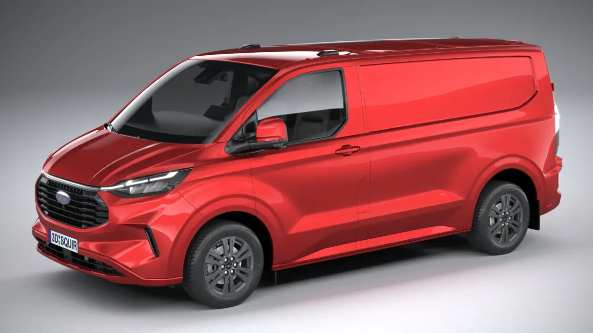 Ford Transit Custom base 2024 3D model