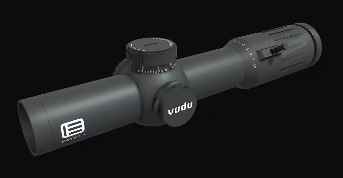 EOTECH Vudu 1-10x28 FFP Low-poly 3D model
