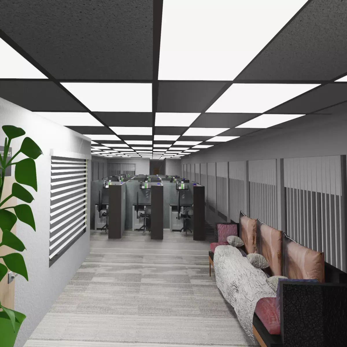 office space 3D model