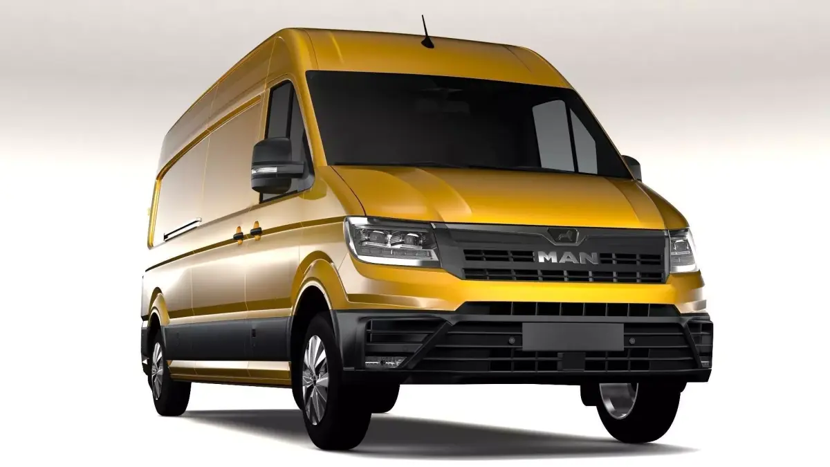 MAN TGE Van L3H2 2017 3D model
