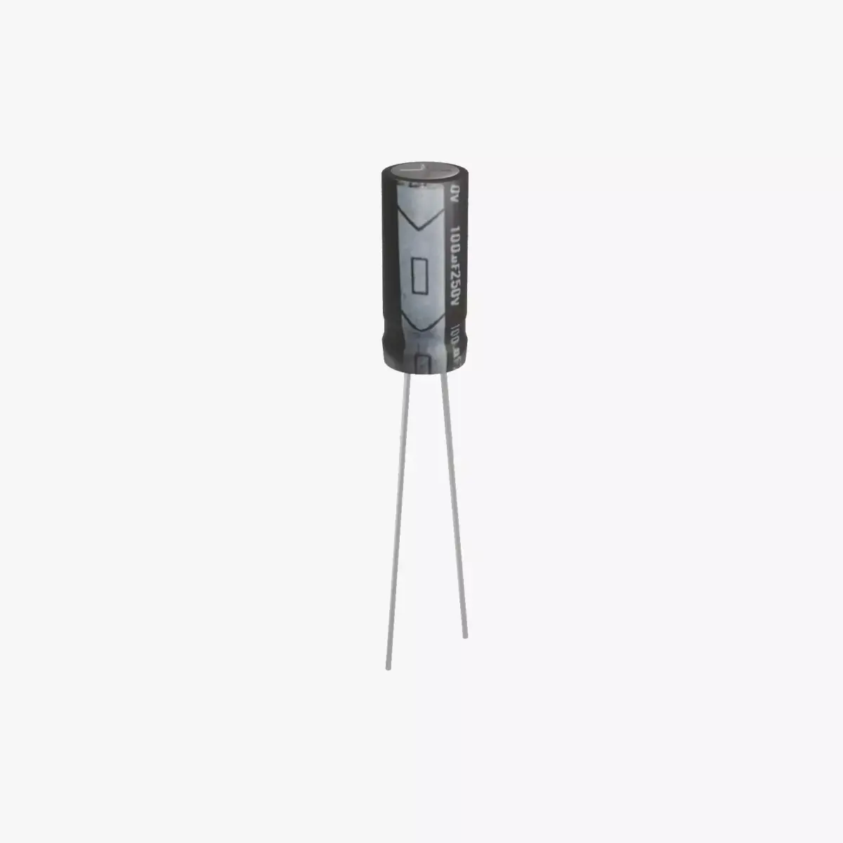 Electrolytic Capacitor Free 3D model