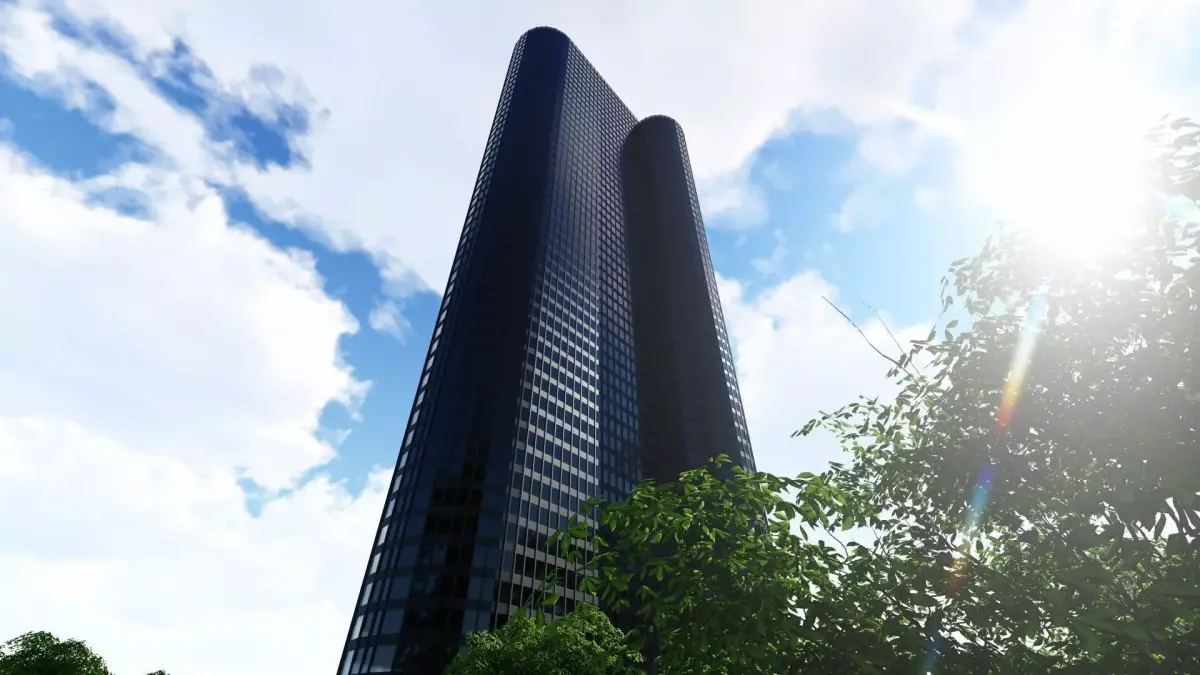 Harbor Point Building Chicago 3D model