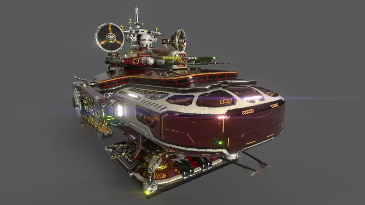 Imperial Large Command Module 3D model