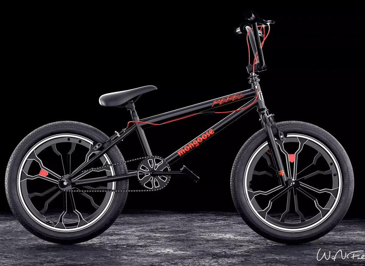 Mongoose Rebel BMX Bike Low-poly 3D model