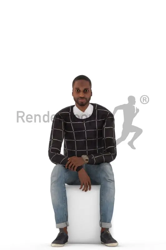 Henry Animated 003 Sitting