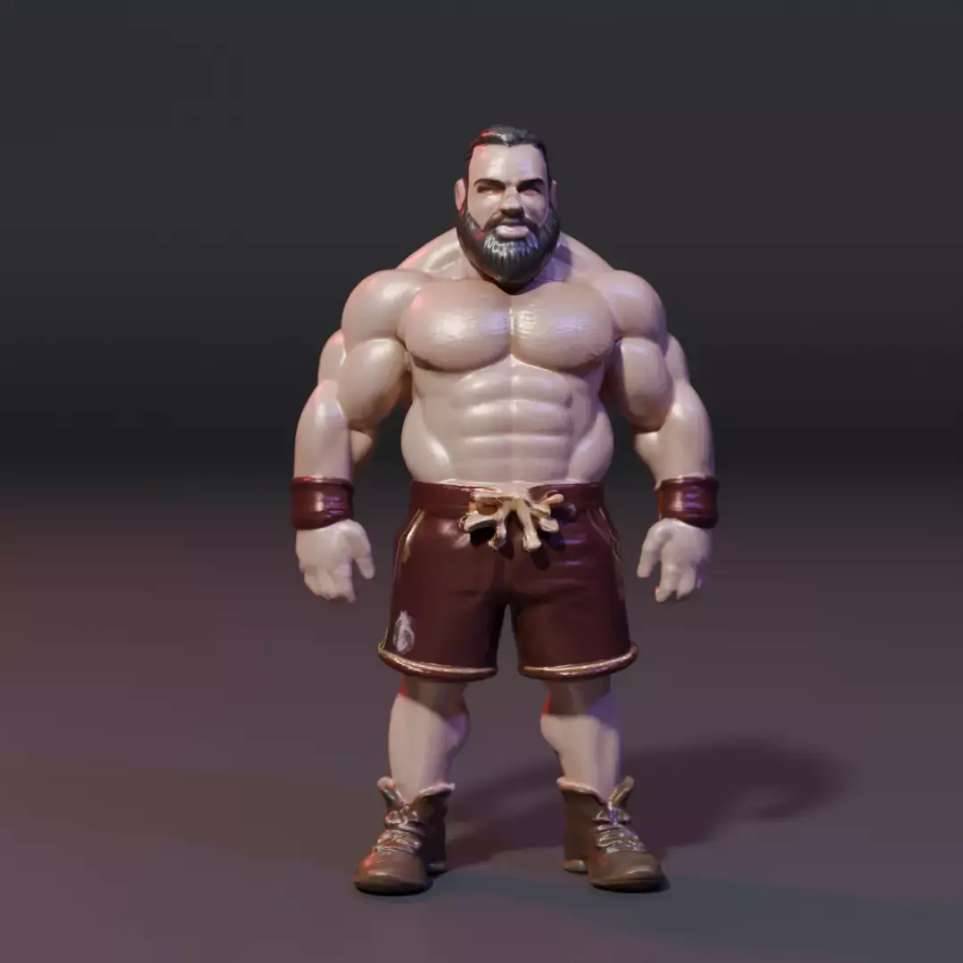 Brutos Fighter 3D model