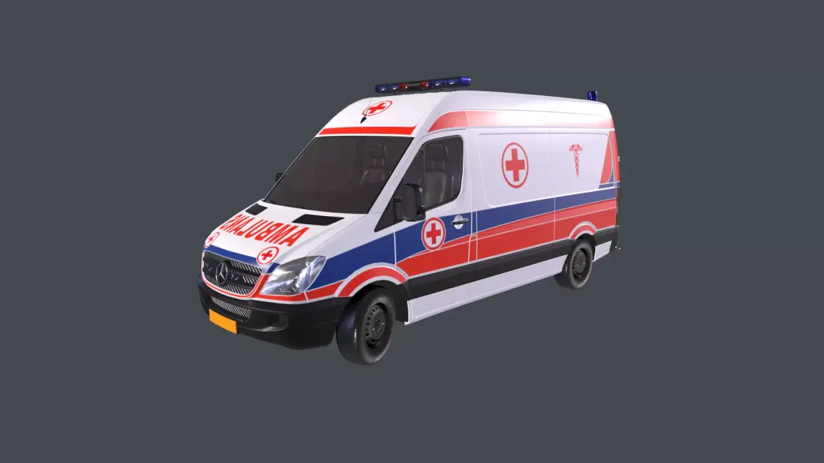 Ambulance  3D model