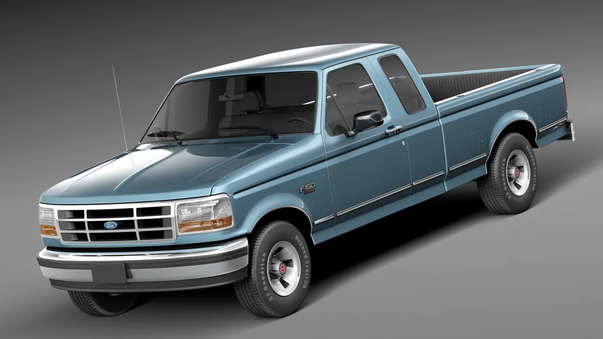 Ford F-150 Super Cab 1992-1996 3D model
