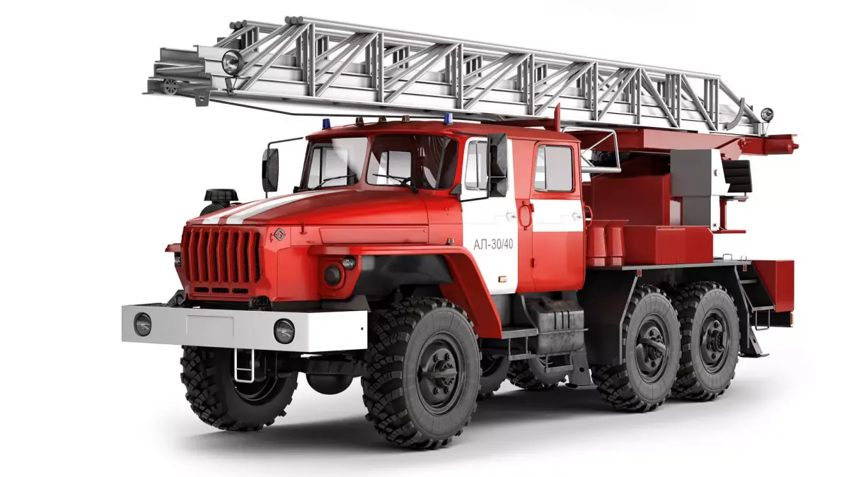 Ural 4320 AL 30-40 2018 3D model
